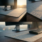 AeroPad™ - Alfombrilla de Escritorio de Fieltro Premium